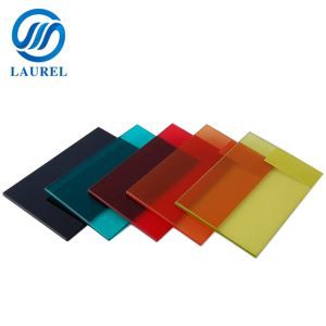 Vidre laminat de color de seguretat de 6 mm
